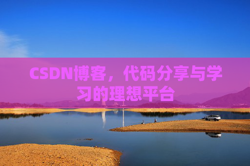 CSDN博客，代码分享与学习的理想平台